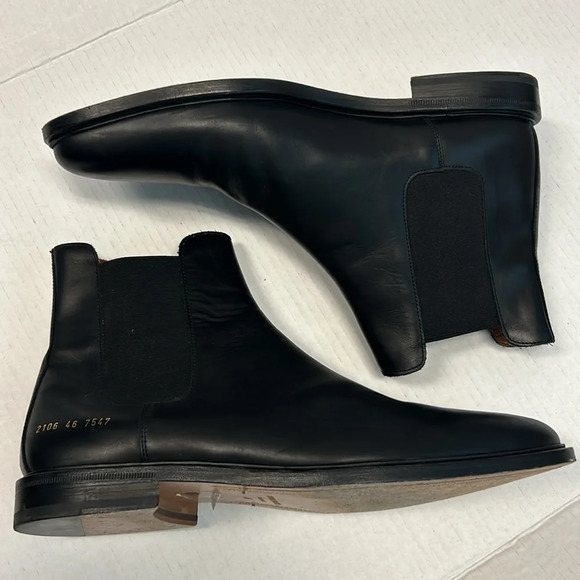 Common Projects Leather Chelsea Boots - Picture 2 of 6